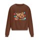 thumbnail image 3 of Sudadera sin capucha para hombre, sudadera con estampado del año 2025, jersey de cuello redondo, manga larga, para ejercicio, sin sombrero, abrigo, sudadera con capucha, blusa de poliéster para hombre, 3 of 4