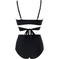 thumbnail image 2 of Women Wrap Bikini Set Push Up High Waisted 2 Piece Swimsuits, 2 of 7