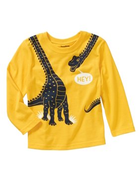 Baby Toddler Boys' Long Sleeve Graphic Tee