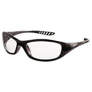 V40 Hellraiser Safety Glasses, Clear Polycarbonate Lens, Anti-Fog, Black, Nylon | Bundle of 2 Each