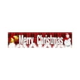 thumbnail image 2 of Large Christmas Yard Banner 98x19 Inches - Outdoor Holiday Porch Trim Decorations with Metal Rings for Easy Hanging, 2 of 6
