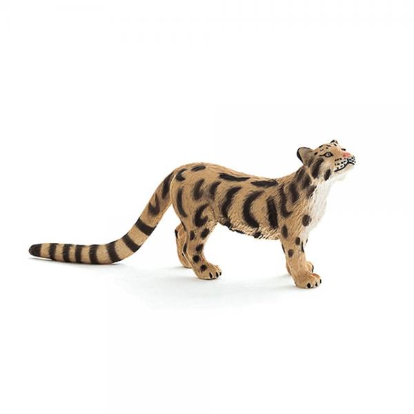 Mojo Fun 387172 Clouded Leopard Realistic Wild Cat Toy Replica New
