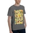 thumbnail image 2 of Bingfone Ethnic African Men'S Loose Fit Short-Sleeve Pocket T-Shirt, 2 of 7