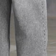 thumbnail image 6 of NOLDARES Girls Jeans Pants Wide Leg/Skinny Denim Pant Ripped High Waist Elastic Band Casual with Pockets Kids(Grey,10-11 Years), 6 of 8