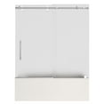 thumbnail image 6 of Aston Tdr978f-60-10 Langham 56-60" Wide X 60" High Frameless Sliding Shower Door - Chrome, 6 of 7