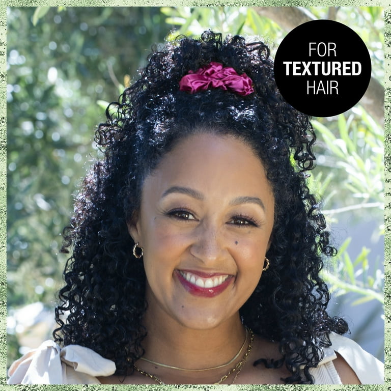 Scunci x Tamera Mowry Housley Jumbo Satin Scrunchie, Fuchsia, 1