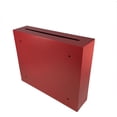 thumbnail image 5 of Multipurpose, Wall Mountable, Medium Size, Suggestion Box, Donation Box, Drop Box, Mailbox,Cash Box 15212 red, 5 of 5