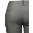 thumbnail image 3 of Made by Olivia Women's High Waist Comfy Stretchy Bootcut Trouser Pants, 3 of 6