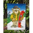 thumbnail image 3 of Carolines Treasures APH0857GF Teddy Bear Snowboarding Flag Garden Size, 3 of 3