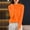 01 Orange, variant on YueHuiYing Women Hooded Sweater Winter Long Sleeved Knitted Outerwear Drawstring Casual Pullover Sweater