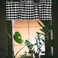 thumbnail image 1 of TABLETREANDS Valance De Cocina En Poliéster Con Cuadros Para Pequeñas En Hogar, 1 of 5
