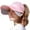 Rose, variante sur PMVFHDE Cape Châle Décontracté Mode pour Hommes et Femmes Couleur Unie Chapeaux Assortis pour Femmes Rouge Melon D\'eau