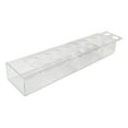 thumbnail image 2 of Florero de acrílico perfecl rectangular Largo moderno decorativo para mesa de oficina 45cmx10cmx6.5cm, 2 of 8