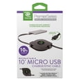 thumbnail image 2 of Retrak ETPRM510 Retractable 10-foot Micro USB Charge And Sync Cable, 2 of 3