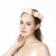 thumbnail image 3 of Diadema de flores de boda de 1 pieza, tocado de corona de flores de dama de honor floral para bodas y festivales Sincero Electrónica, 3 of 5