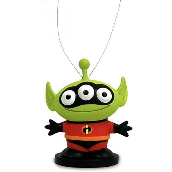ewr Toy Story Remix Space Alien Dressed As Mr Incredible Custom Christmas Tree Ornament 3” PVC Figure Figurine Disney Up…