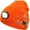 Orange, variant on Viworld Bluetooth Beanie Hat with LED Lights, Winter Hands-Free Speakers Knitted Cap USB Rechargeable Hat for Running Hiking Unisex (Pink)