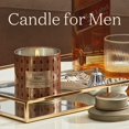 thumbnail image 3 of La Jolie Muse 3 Packs of Scented Candles for Men, Whiskey Caramel Men Candles, Large Man Candle, Natural Soy Candles, Each 100 Hours Long Burning, Premium Candle Gift for Men, 13oz x 3, 3 of 6