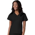 thumbnail image 1 of Maevn Haut de Blouse Médicale à Contraste pour Femmes Core 1026 Noir/noir TP, 1 of 1