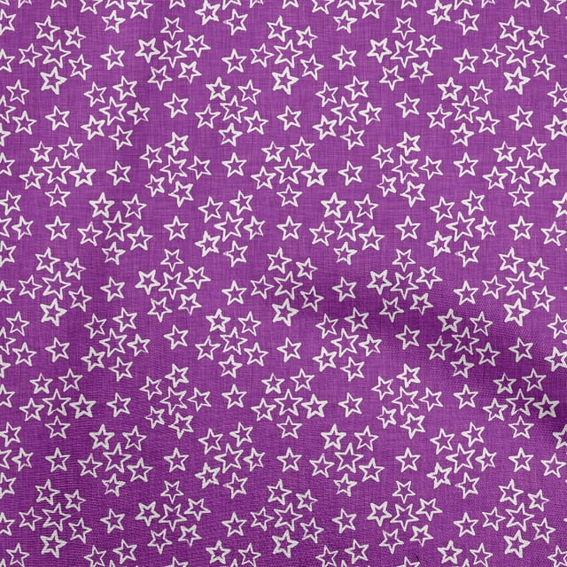 oneOone Cotton Flex Purple Fabric Asian Block Craft Projects Decor Fabric Printed By The Yard 40 Inch Wide