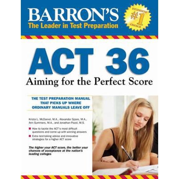 Pre-Owned Barron's Act 36: Aiming for the Perfect Score (Paperback) 0764147056 9780764147050