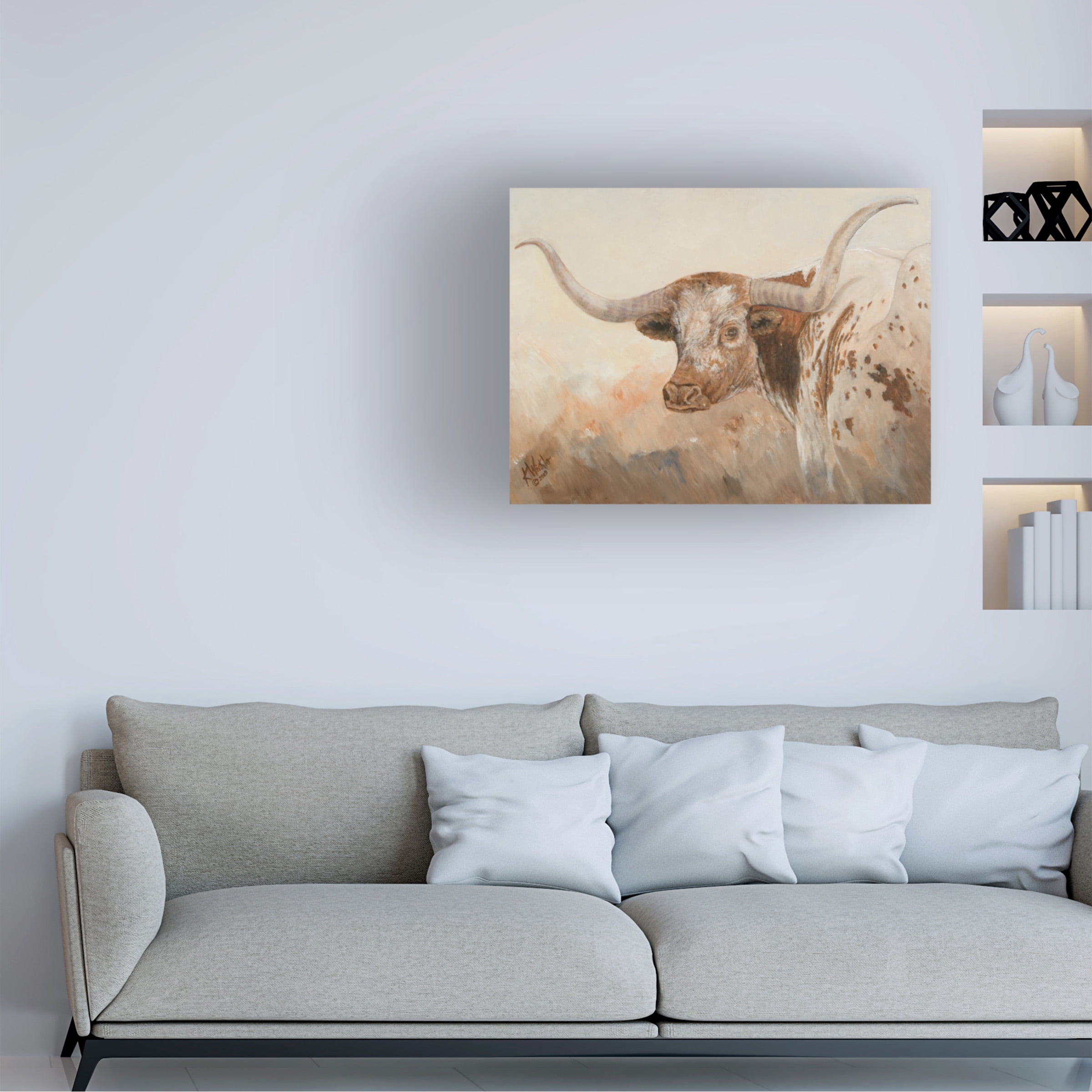 Trademark Fine Art Kathy Winkler My Way Or The Highway Canvas Wall Art - 24x32