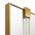 thumbnail image 6 of "Gleaming Horizon Wall Mirror" 40"x80" with Textured Acrylic Embellished, on Gold Iron Frame, 6 of 12