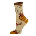 thumbnail image 3 of OoohYeah Women's Funny Crew Socks, Crazy Colorful Novelty Dress Socks, Hello Pumpkin, 3 of 3