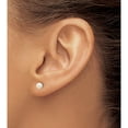 thumbnail image 3 of Stainless Steel Inverness 4Mm Glass Pearl Post Earrings (Width 4) (Length 4) - Jbsp, 3 of 5