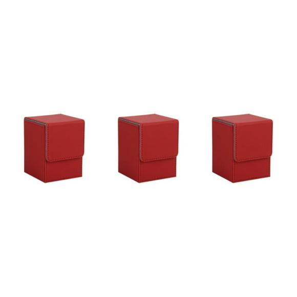 Kenally Cajas de almacenamiento para tarjetas, solución práctica y elegante, protección, caja para baraja de cartas coleccionables, color Type1 NO1