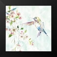 thumbnail image 2 of Robinson, Carol 20x20 Black Modern Framed Museum Art Print Titled - Hummingbird IV, 2 of 5