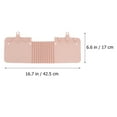 thumbnail image 2 of Phenofice 1Ud Barrera Antiderrames Para Fregadero Rosa Con Ventosas Y Material Resistente, 2 of 8
