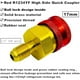 thumbnail image 2 of Kit de Acoplamiento Rápido R1234YF, Adaptador R1234yf A R134a, Kit de Conversión de Conector de Lado Alto-Bajo, Aire Acondicionado Refrigerante, 2 of 5
