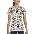 thumbnail image 4 of Honeii Cute Cats Print Kids Boy T-Shirt,Breathable Round Neck Tee,Stylish Summer Tee for Boys, for Outdoor Activities and Casual Wear, 4 of 7