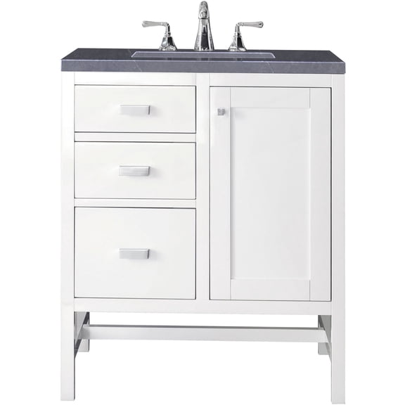 James Martin Vanities E444-V30-3Csp Addison 30" Free Standing Single Basin Hardwood Vanity
