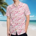 thumbnail image 5 of High Quality Hawaiian Shirts for Men Short Sleeve Aloha Beach Shirt Floral Summer Casual Button Down Shirts Blouses 7OVB2I, 5 of 7