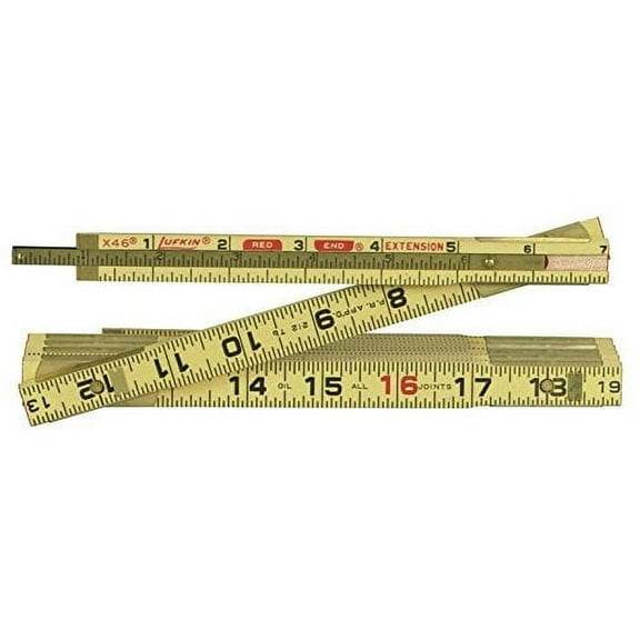 Lufkin Wood Folding Rule 5/8" X 6 '