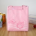 thumbnail image 2 of Recipiente térmico para alimentos de color rosa para un almacenamiento seguro Bolsa térmica para el almuerzo en movimiento, 2 of 2