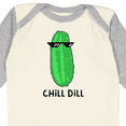 thumbnail image 4 of Inktastic Chill Dill Boys or Girls Long Sleeve Baby Bodysuit, 4 of 5