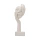 thumbnail image 2 of Estatuas de pensadores, rostro de mujer, arte, estatua, adorno, figura abstracta, artesanía para Blanco, 2 of 9