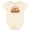 Natural, variant on Inktastic Cute Kawaii Hamburger Boys or Girls Baby Bodysuit