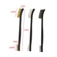thumbnail image 4 of Bgsha 9Pcs Mini Wire Brush Set Steel Brass Nylon Cleaning Polishing Metal Rust Tools, 4 of 9