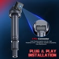 thumbnail image 6 of CHUSYYRAY 6x Ignition Coil for OEM UF507 for Lexus RC300 3.5L V6 2016, 6 of 8