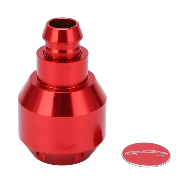 Reemplazo de la cabeza de la palanca de cambios de la perilla de la palanca de cambios de aleación de aluminio rojo para GT86 2012-2020