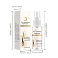thumbnail image 3 of Fiudx Spray Capilar, Bruma Nutritiva y Espesante, Fórmula Fortalecedora y Resistente, Suavizante y Potenciador Del Brillo, Cuidado Diario Del Cabello, para Todo Tipo de Cabello, Práctico Envase de 30, 3 of 6