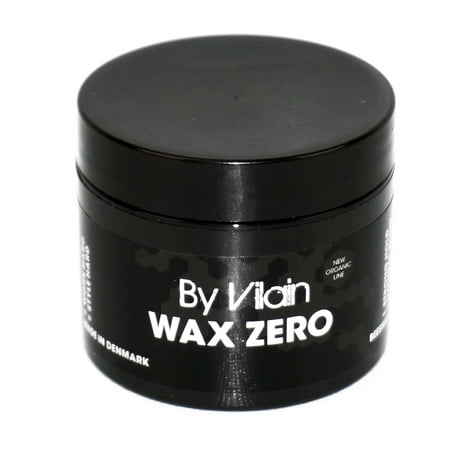 By Vilain Wax Zero Hair Styling Wax Natural Finish Strong Hold