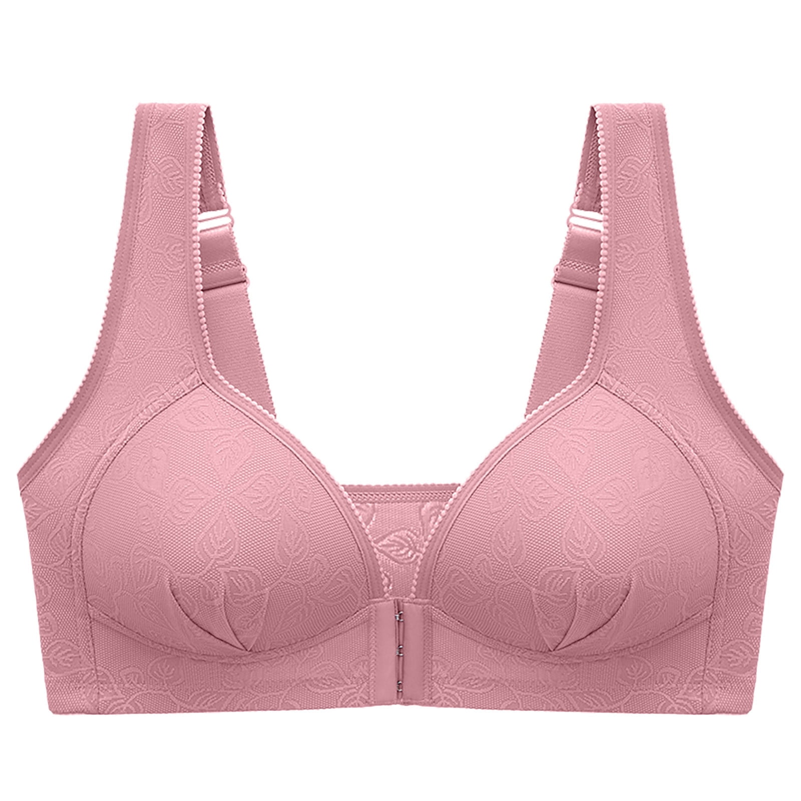 Women Lingerie Front Buckle Lift Bra, 2 Pack Wire-Free Anti-Slip Invisible  Push Up Bandeau Sports Bra (Color : Pink, Size : XXL (67-75KG)) :  : Clothing, Shoes & Accessories