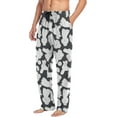 thumbnail image 3 of HPINK-T Pjs Men's Pajama Pants Separate Bottoms Men Long Sleep Pants Lounge Pants with Pockets, 3 of 6