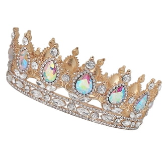 PAPER & QUARTZ Moonlight Ice Queen Crown Tiara in Champagne  display picture 2