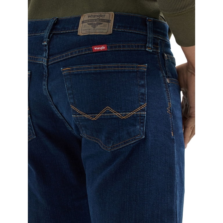 Wrangler Men's Straight Fit Jean with Stretch photo 5